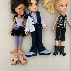 Bratz dolls lot, $30 for 3